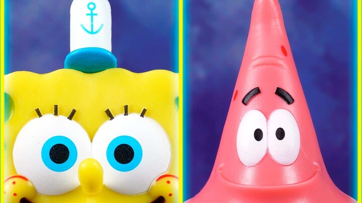 [Trình chiếu nhanh] Bộ bữa ăn trẻ em Super7 SpongeBob SquarePants và Krusty Krab Kids Patrick Star S