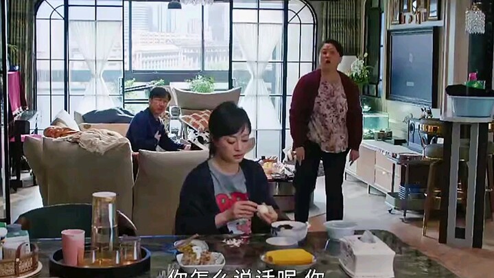 A pretty good life—when the elderly couple refuses to leave without money, the female lead comes up 