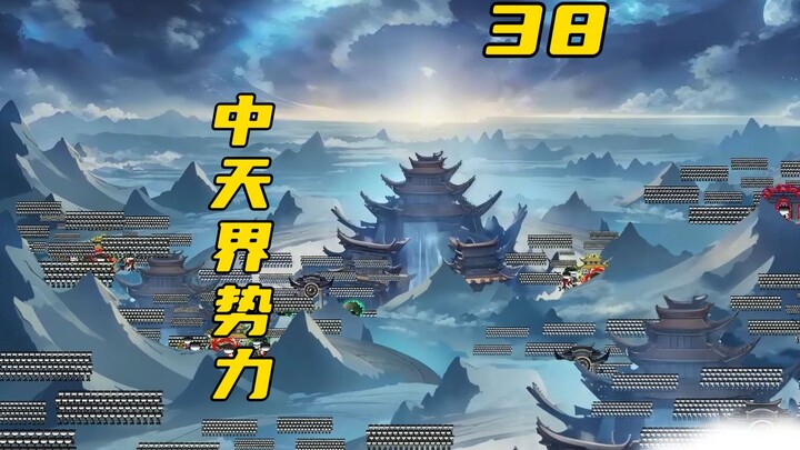 萧炎为了救彩鳞，带了天至尊强者前去中天界！