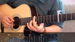 [Fingerstyle Guitar] DJ Okawari from Winter Sonata Episode "Flower Dance" | Guitar Self-Study | Guit