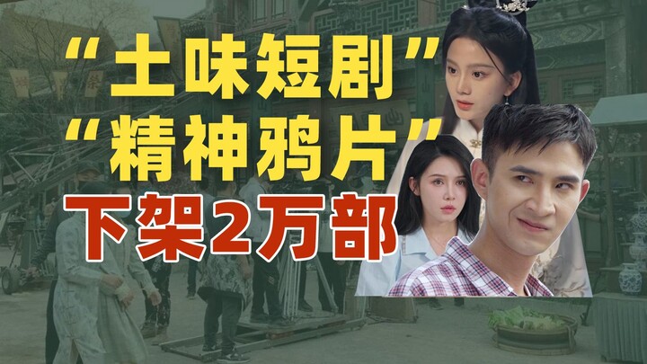 短剧暴富神话破灭，监管下架2万部，但横店还是挤满了人【雪鸡观察局229】
