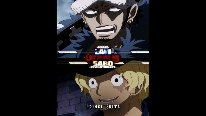 One Piece Law Vs. Sabo || Who is stronger || #onepiece #animeamv #anime #subscribe #shorts #short