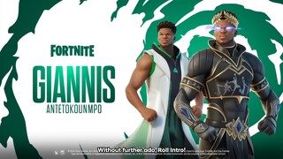 Fortnite Reveals Giannis Antetokounmpo Skins