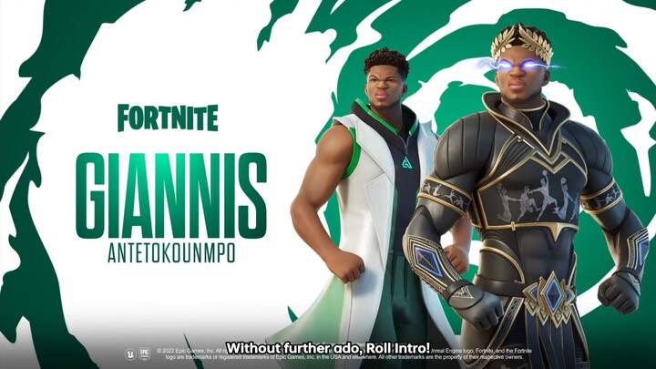 Fortnite Reveals Giannis Antetokounmpo Skins