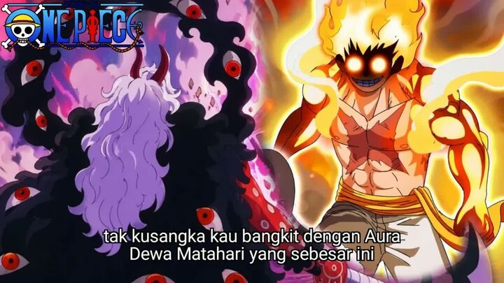ONE PIECE TERBARU - AURA DEWA LUFFY MENETRALKAN KEKUATAN IMU! ENERGI MATAHARI MELAMPAUI API HITAM