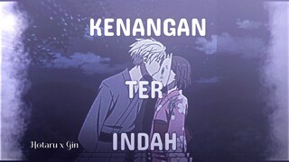 AMV — KENANGAN TERINDAH [ HOTARU X GIN ] TYPOGRAPHY