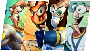 Evolution of Earthworm Jim Games(2021)