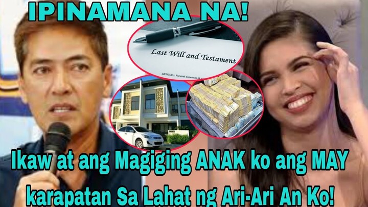 VIC SOTTO IPINAMANA KAY MAINE AT SA MAGIGING ANAK NILA ANG MILYONG HALAGA NG KANYANG MGA ARI ARI-AN