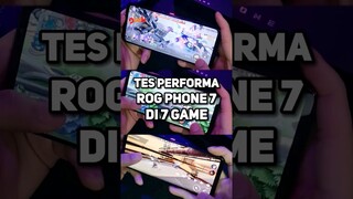 Gaming Test ROG Phone 7 di 7 GAME! Apakah Mantap?