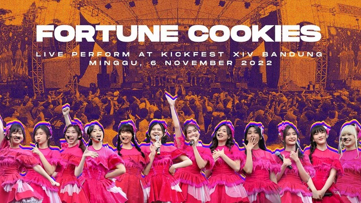 JKT48 - FORTUNE COOKIES | LIVE PERFORM AT KICKFEST XIV BANDUNG