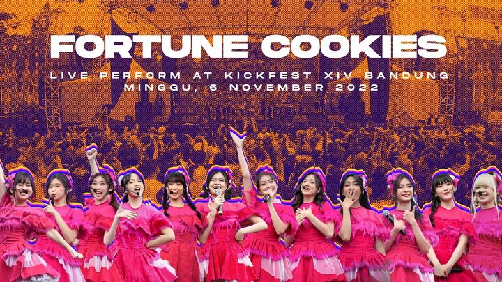 JKT48 - FORTUNE COOKIES | LIVE PERFORM AT KICKFEST XIV BANDUNG