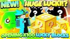 Mở bát bản cập nhật tui đi mở ngay 100 *LUCKY BLOCKS* - Pet Simulator X - Sự kiện Lucky Blocks mới