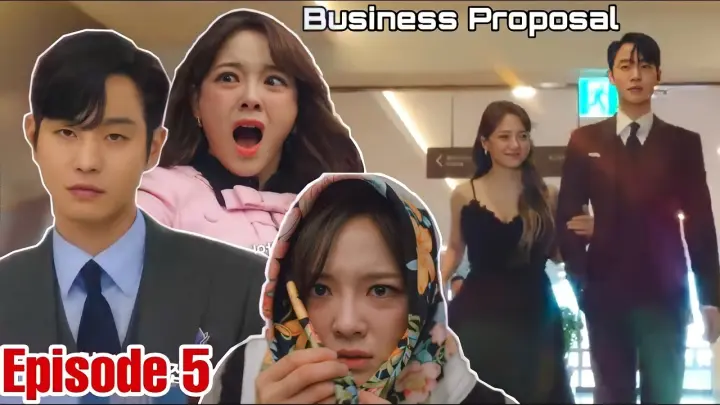 BUSINESS PROPOSAL EPISODE 5 SUB INDO - Preview Kang Tae-mu Mengerjai Shin Ha-ri?