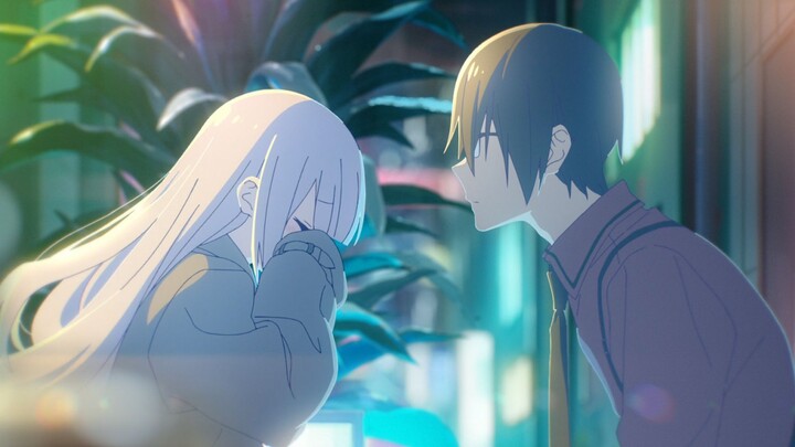The magical girl is going to be made into a CD to sell for money, and the male protagonist can't hol