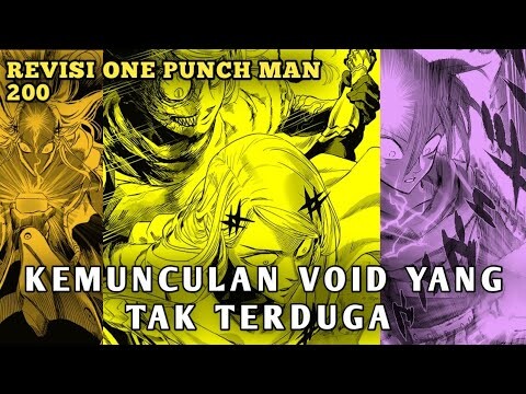 AKHIRNYA VOID KELUAR😱SONIC DAM FLASH TERKENA KUBUS GOD | REVIEW REVISI ONE PUNCH MAN CHAPTER 200