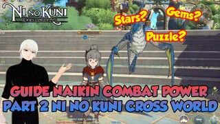 GUIDE CARA NAIKIN COMBAT POWER PART 2 NI NO KUNI CROSS WORLDS