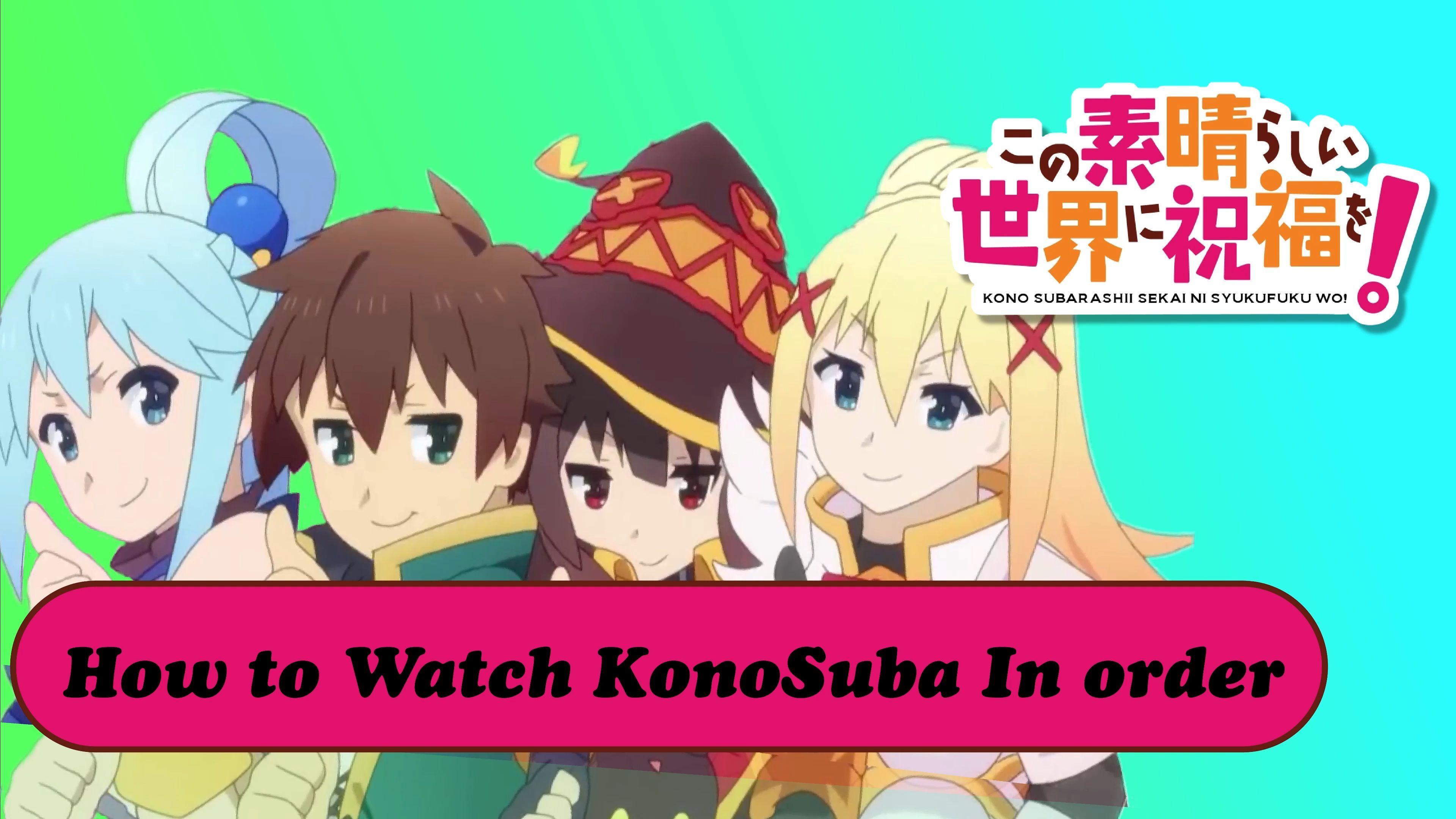 Here's where you can watch 'KonoSuba: Legend of Crimson' in