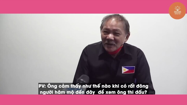 Huyền thoại billiards Efren Reyes- ‘Cảm ơn người Việt Nam', nói lý do bỏ lỗ chơi #boich