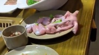 A piece of meat suddenly moved - and other stunning moments