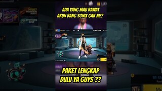 ADA YANG MAU RAWAT AKUN FREE FIRE GUA GAK NIH!?🥲 #freefire #shorts