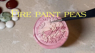 Low-cost homemade fire paint wax