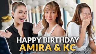 HAPPY BIRTHDAY AMIRA & KC! | IVANA ALAWI