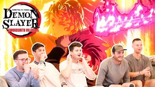 ACTUALLY PEAK...Anime HATERS Watch Demon Slayer 3x5 | "Bright Red Sword" Reaction/Review