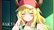 FAKTA LUCOA part 4 | #shorts #animeshorts #kobayashisanchinomaiddragon #tohru #kobayashidragonmaid