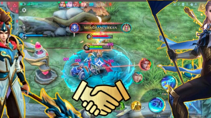Keseruan Zilong dan Silvanna