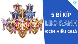 5 Bí Kíp Leo Rank Đơn Hiệu Quả Trong Liên Quân Mobile