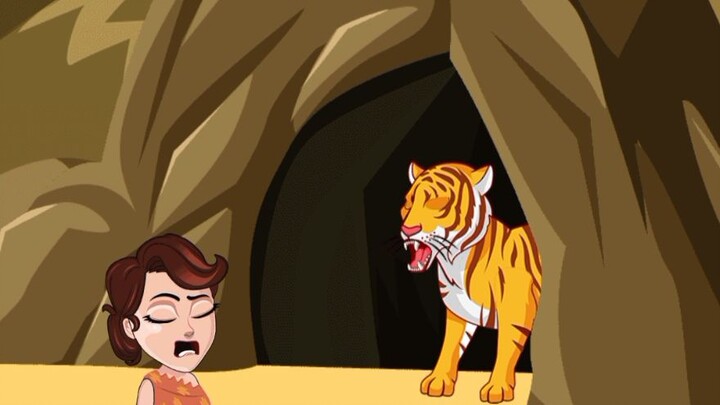 Can She Escape the Tiger and Survive? Epic Puzzle Choice Gameplay! 🐅🧩
