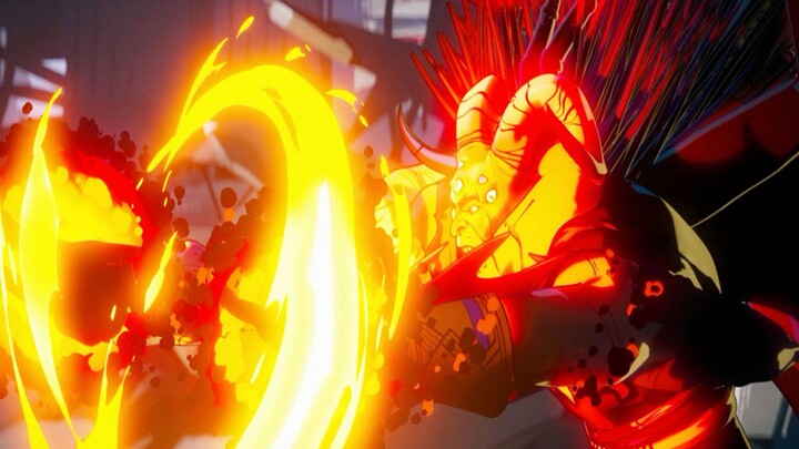 Mephisto's version of Doctor Strange ate the energy burst of Ultron's Infinity Stone