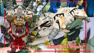 minipla tora origami โทระ โอริกามิ samurai sentai shinkenger