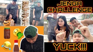 JENGA CHALLENGE WITH A TWIST! LAUGHTRIP REACTIONS (KADIRING PARUSA) #VLOG6