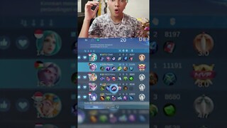 Potret Main ML Jam 3 Pagi #shorts