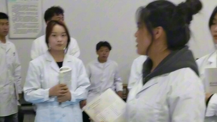 In a class where boys are in short supply, the heavy lifting basically falls to the guys.