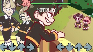 Babs Seed but Anya, Damian and Becky Sings it [Spy x Family Reskin _ FNF Funkin'