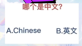 Which one is Chinese?