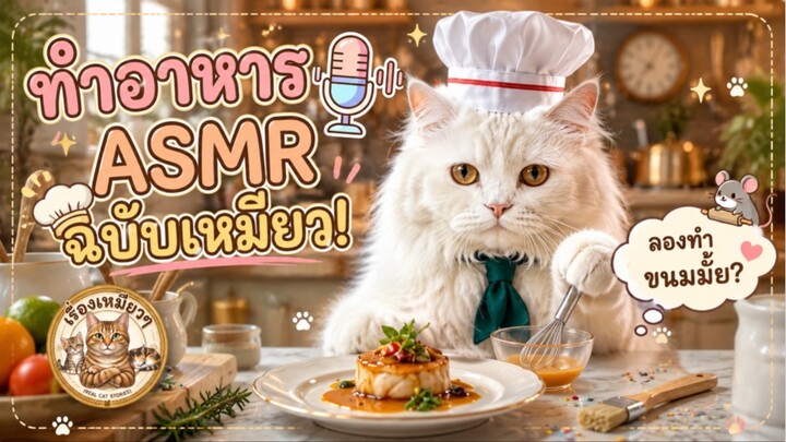 ทำอาหาร ASMR ฉบับเหมียว by เรื่องเหมียวๆ