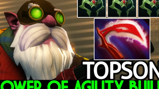 TOPSON Sniper Power of Agility สร้าง Madness ฟรี Hit Dota 2