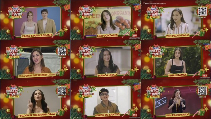GMA Watch and Win Promo 2025 feat. Kapuso and Sparkle Artist Celebritys