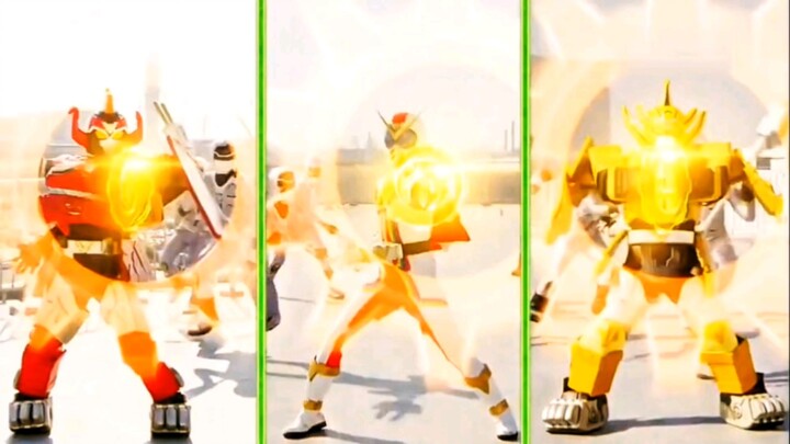 When the Sentai uses the power of Kamen Rider