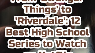 best high schools series