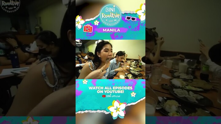 #BINI food vloggers era 😋 | BINI Roadtrip Adventures