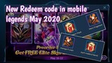 New Redeemable Code in Mobile Legends May 220 | MPL Tournament Redeem Code