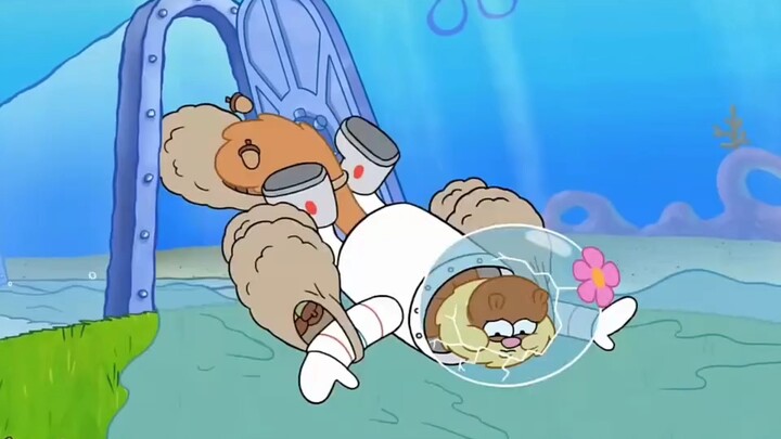 Kaca intip Sandy hancur berantakan