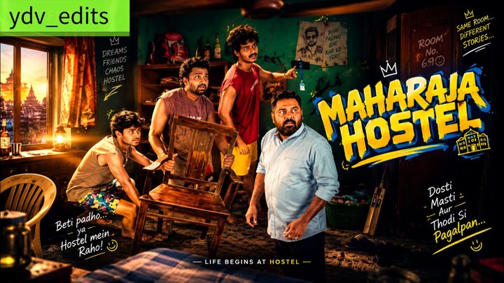 MAHARAJA HOSTEL Hindi hd movie in 4k . edited by ydv_edits. ❤️🌿🔥💖 SHOUTH Hindi movie. in Korean s