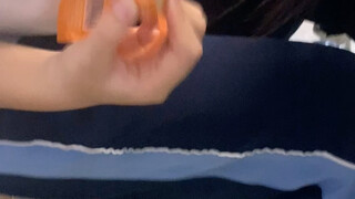 She said imported ham tastes better with instant noodles, but she didn't expect it to be this...
