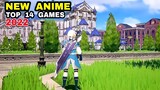 Top 14 Best New ANIME GAME Android 2022 Anime game Nice Graphic Design for Mobile
