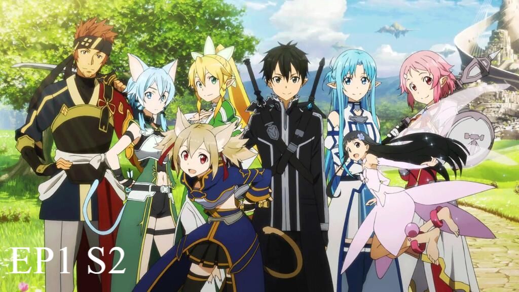 Sword Art Online S2 Ep1 The World Of Guns BiliBili